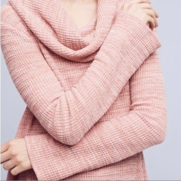 ANTHROPOLOGIE POSTMARK Cowl Neck Sweater Size S - Picture 2 of 6